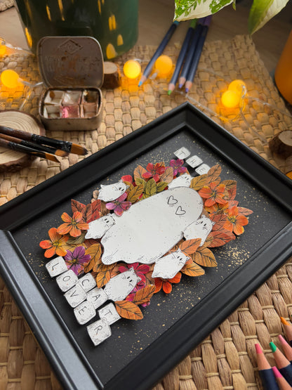 Artframe "The Catlover" (DIN A5)