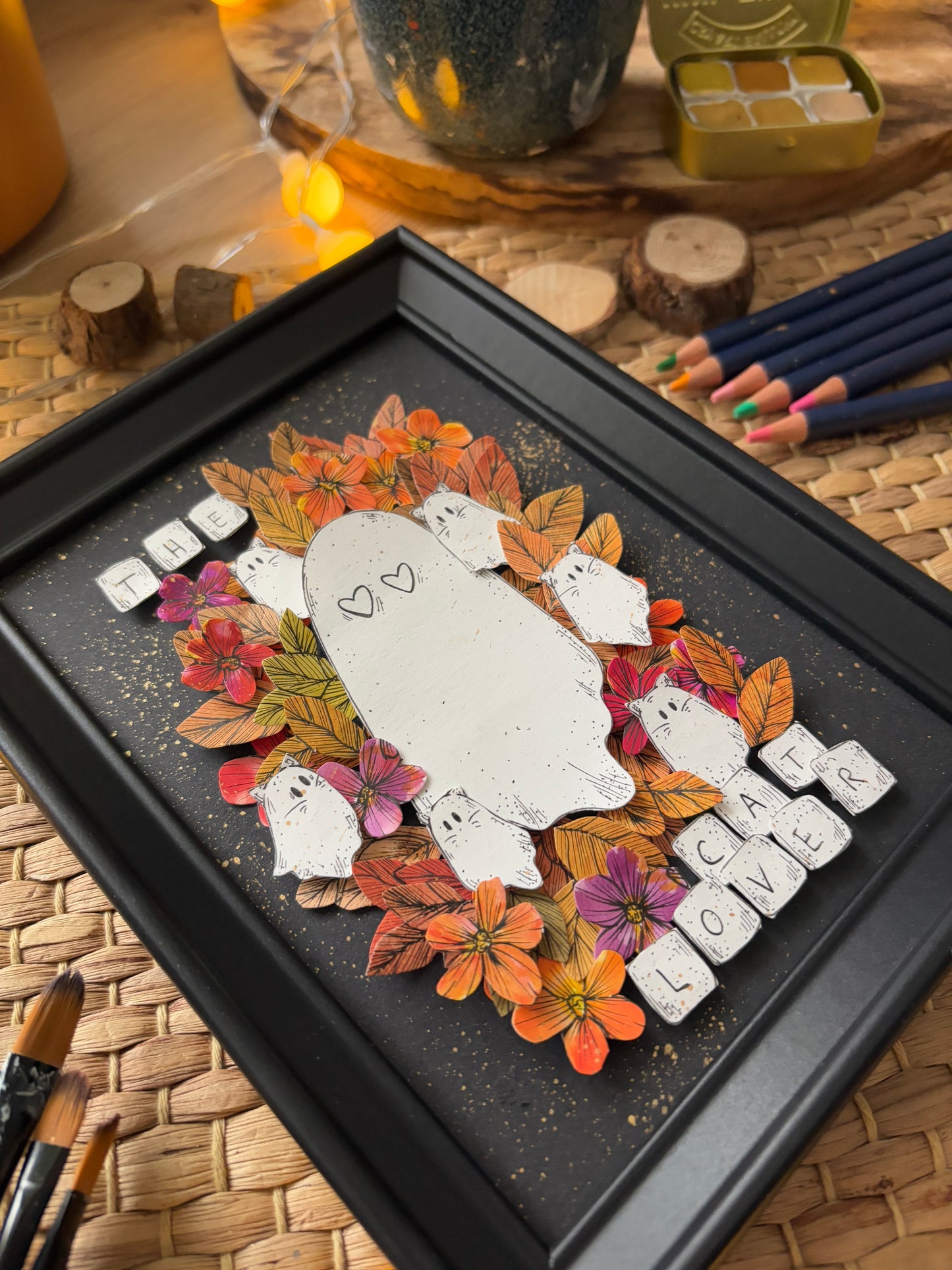 Artframe "The Catlover" (DIN A5)