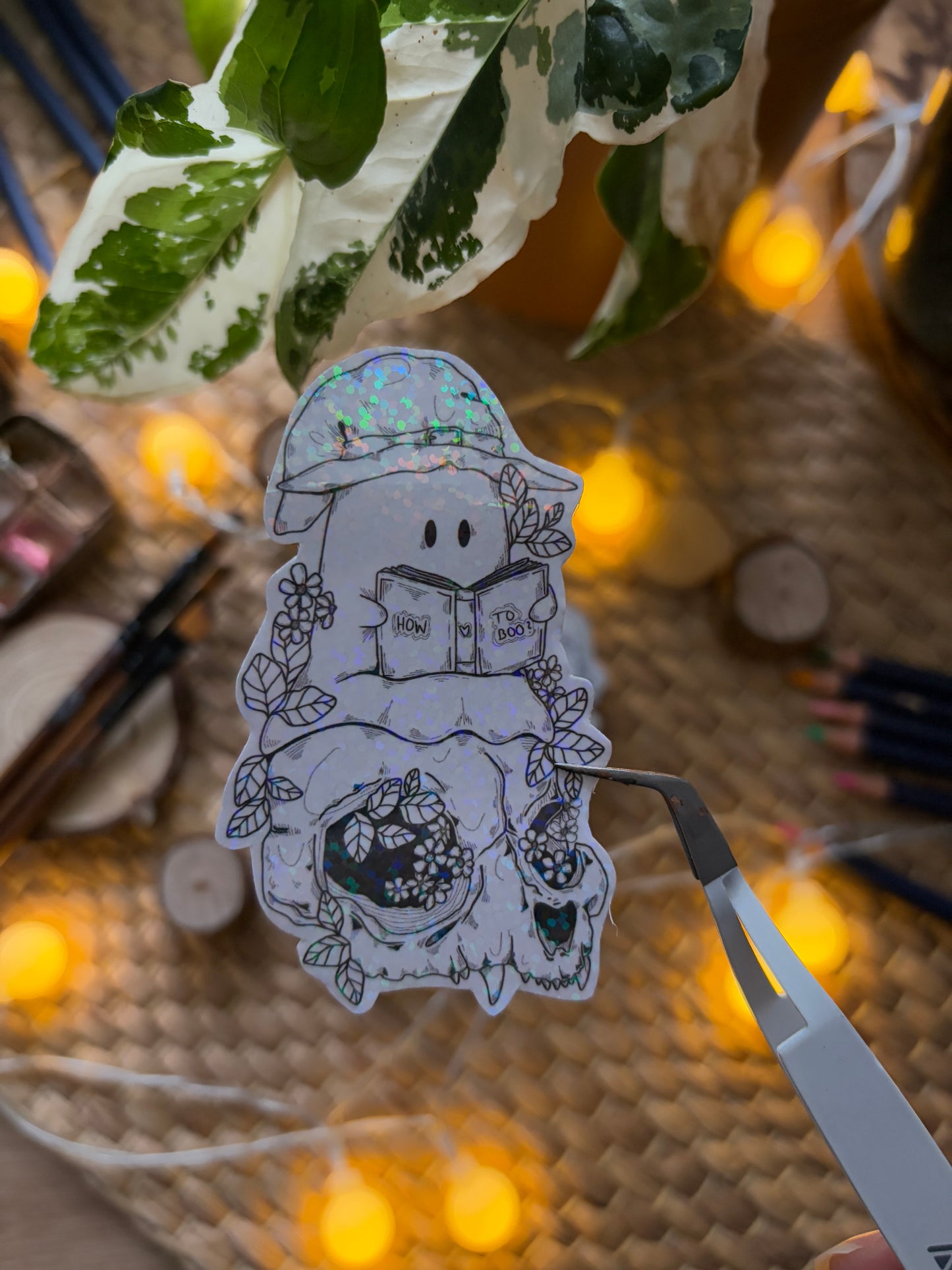 Sticker - Skull Reader