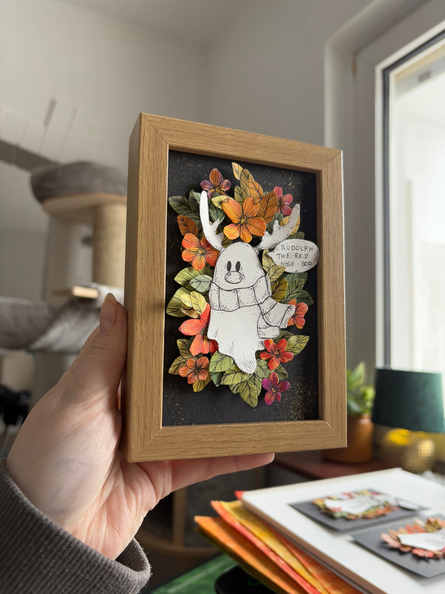 Artframe "Rudolph Boodeer" (DIN A6)