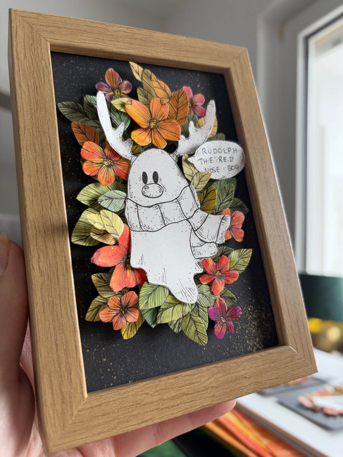 Artframe "Rudolph Boodeer" (DIN A6)