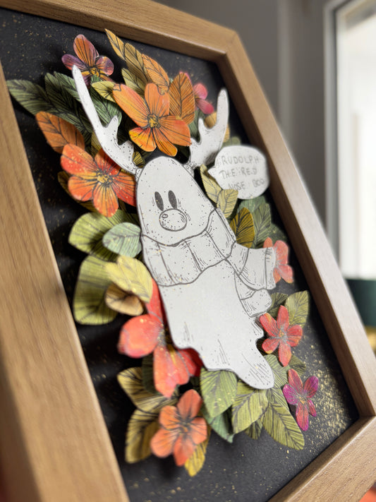 Artframe "Rudolph Boodeer" (DIN A6)