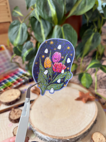 Sticker- "Tulpen-Boo"