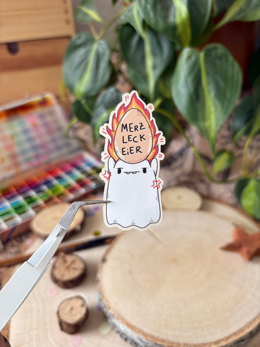 Sticker- "Mrz lck Eier"