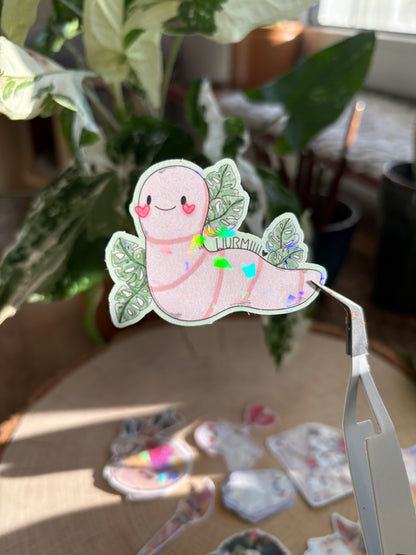 Sticker -"Wurmi"