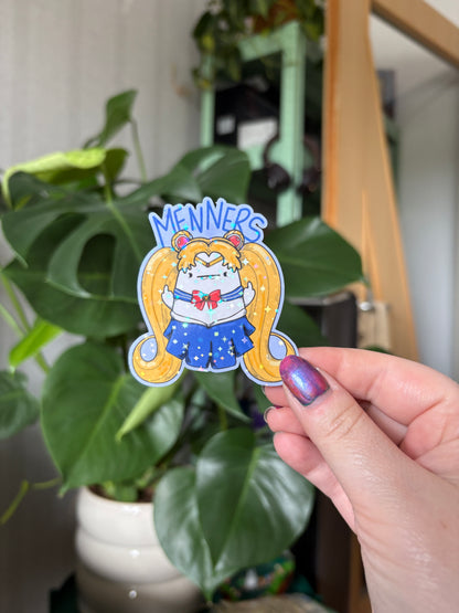 Sticker "Sailor Menners"