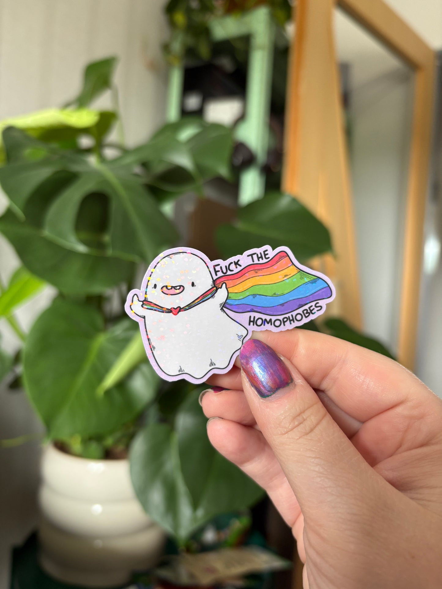 Sticker "Fck the Homophobes"