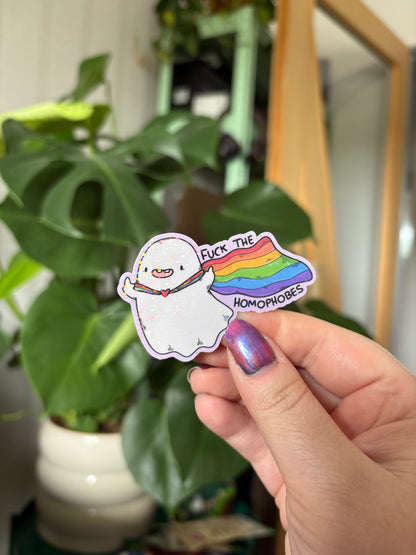 Sticker "Fck the Homophobes"