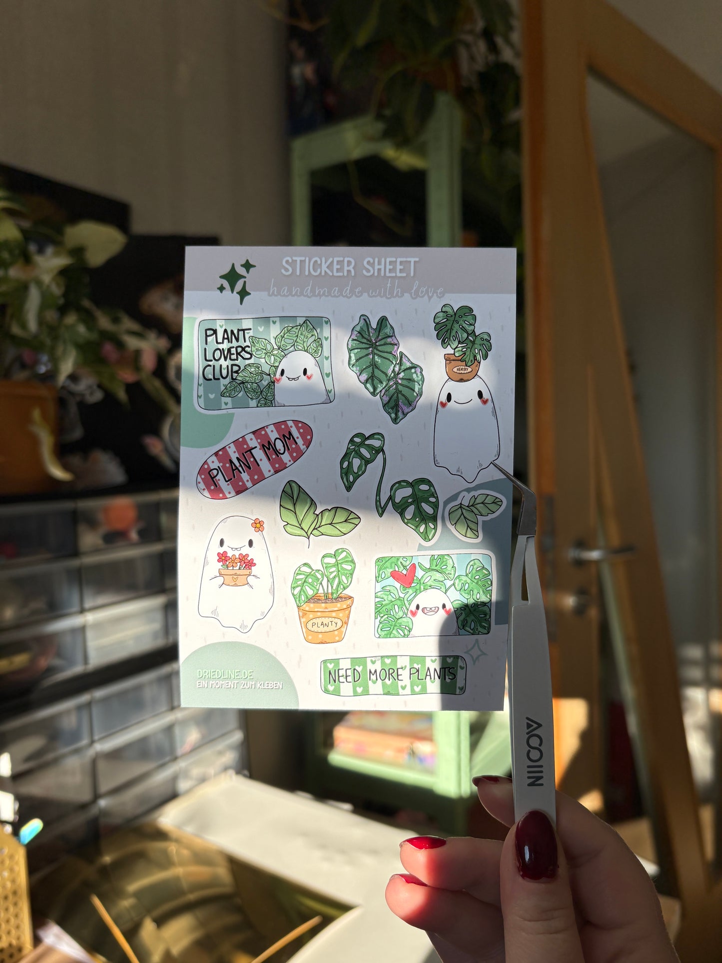 Sticker Sheet - Plant Boo's