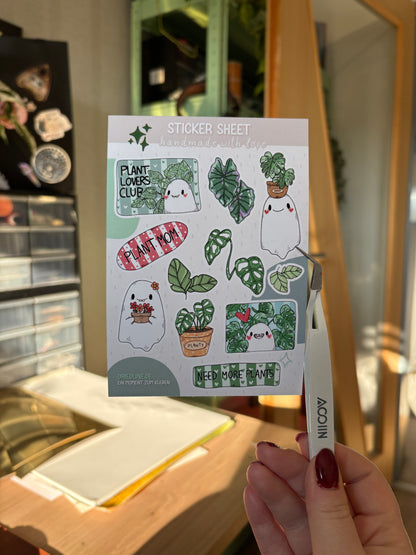 Sticker Sheet - Plant Boo's