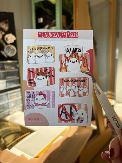 Sticker Sheet - Meinungsverstärker