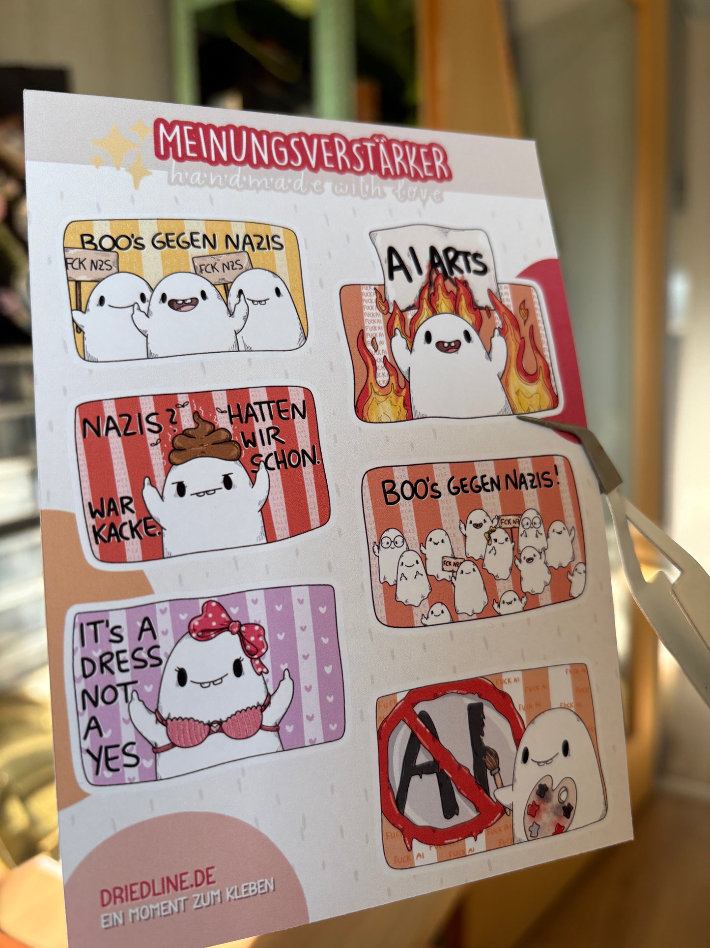 Sticker Sheet - Meinungsverstärker