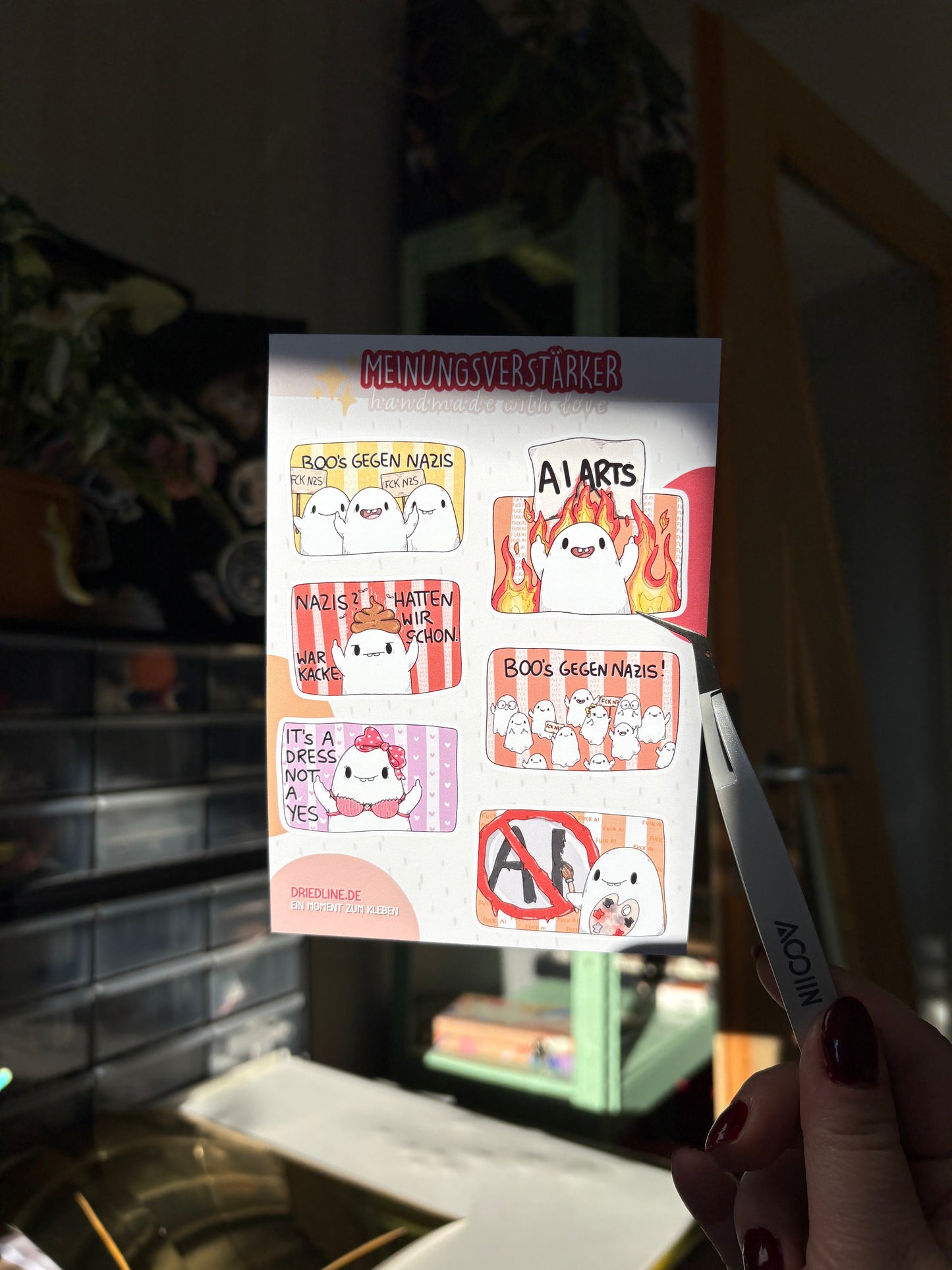 Sticker Sheet - Meinungsverstärker
