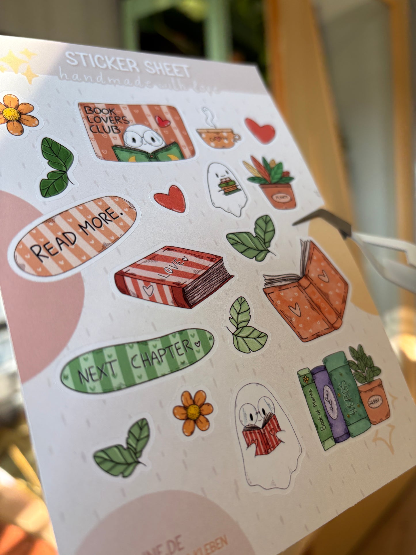 Sticker Sheet - Booklovers