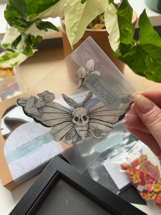 DIY Pop-Up-Kit - "Totenschwärmer" (DIN A5)