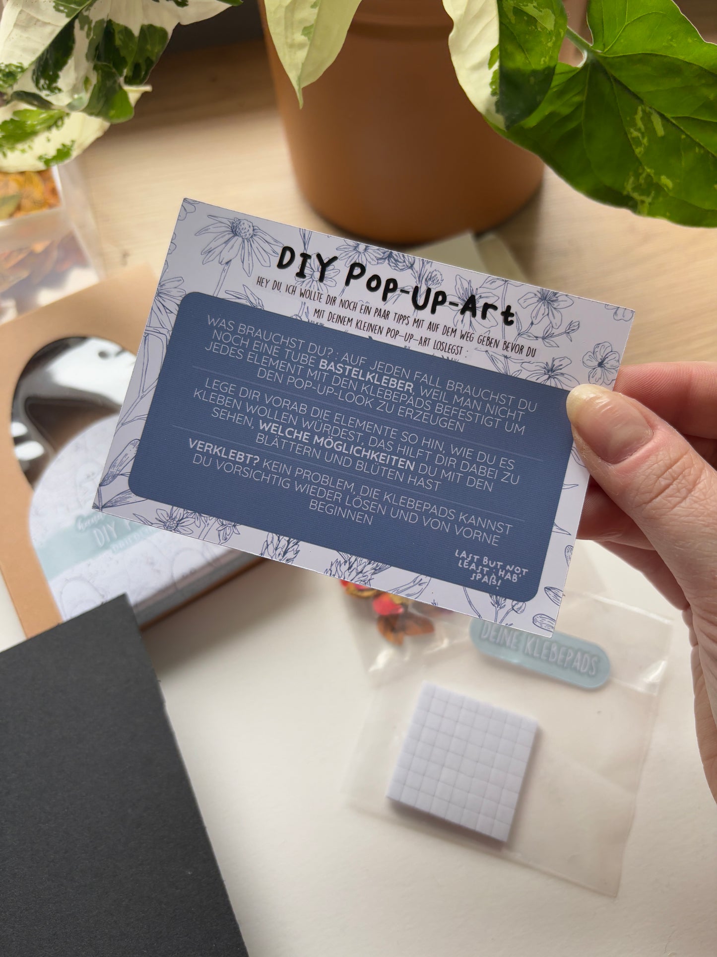 DIY Pop-Up-Kit - "Totenschwärmer" (DIN A5)