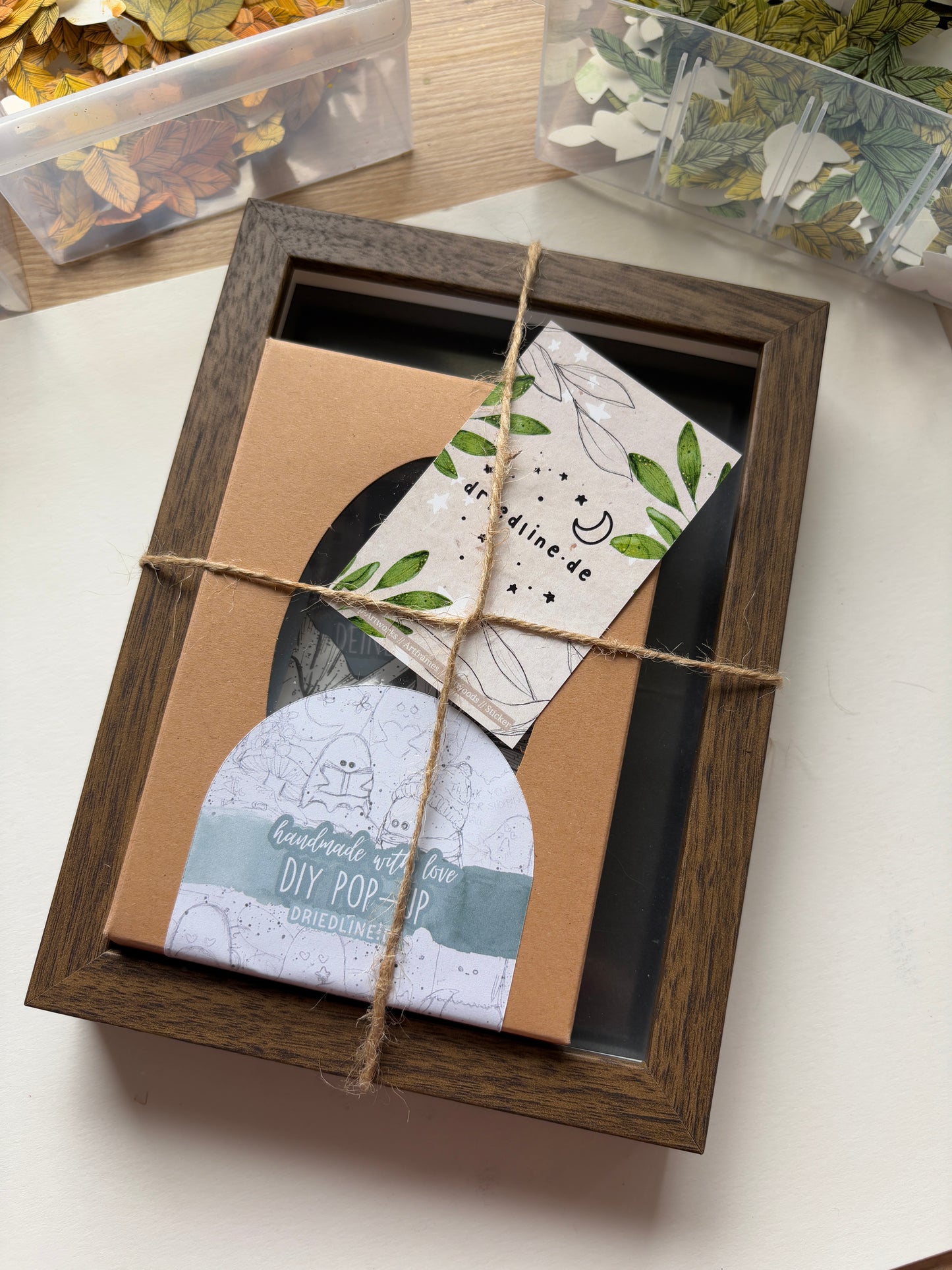 DIY Pop-Up-Kit "Mottenzauber" (DIN A5)