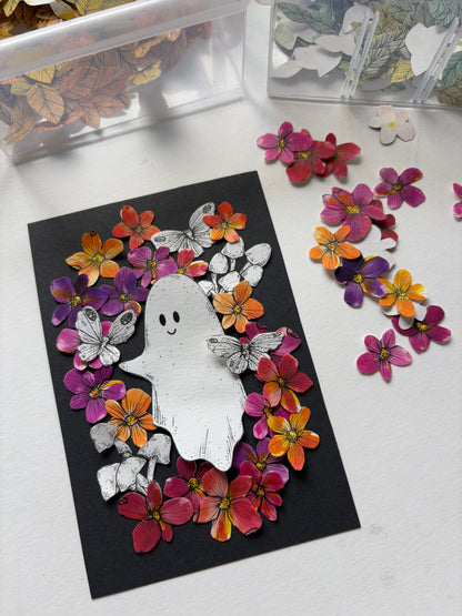 DIY Pop-Up-Kit "Schmetterlingsfreund" (DIN A6)