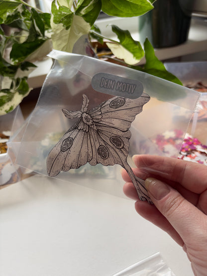 DIY Pop-Up-Kit "Luna Moth" (DIN A5)
