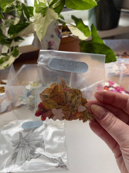 DIY Pop-Up-Kit "Luna Moth" (DIN A5)