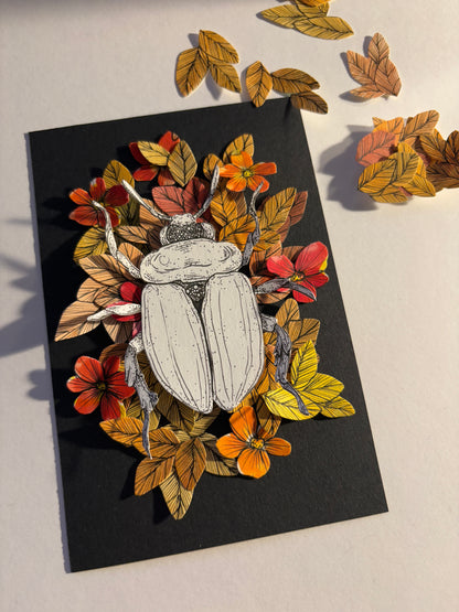 DIY Pop-Up-Kit "Käferzauber" (DIN A6)