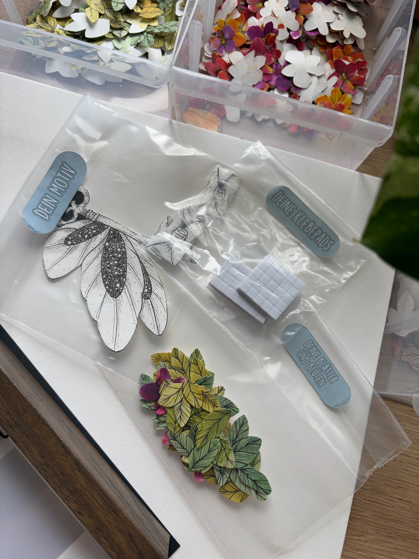 DIY Pop-Up-Kit "Fliegender Schlüssel" (DIN A6)