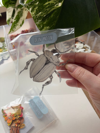 DIY Pop-Up-Kit "Käferzauber" (DIN A6)