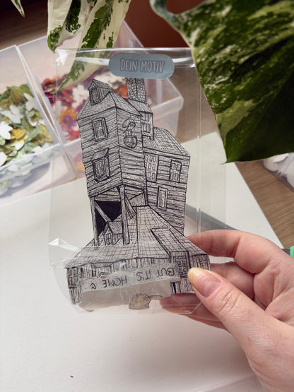 DIY Pop-Up-Kit "Fuchsbau" (DIN A5)