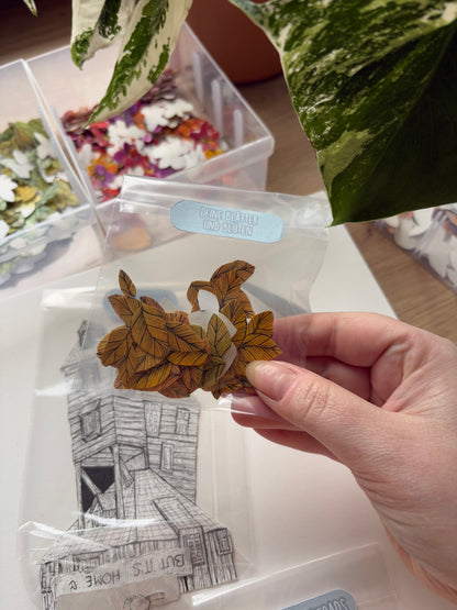 DIY Pop-Up-Kit "Fuchsbau" (DIN A5)