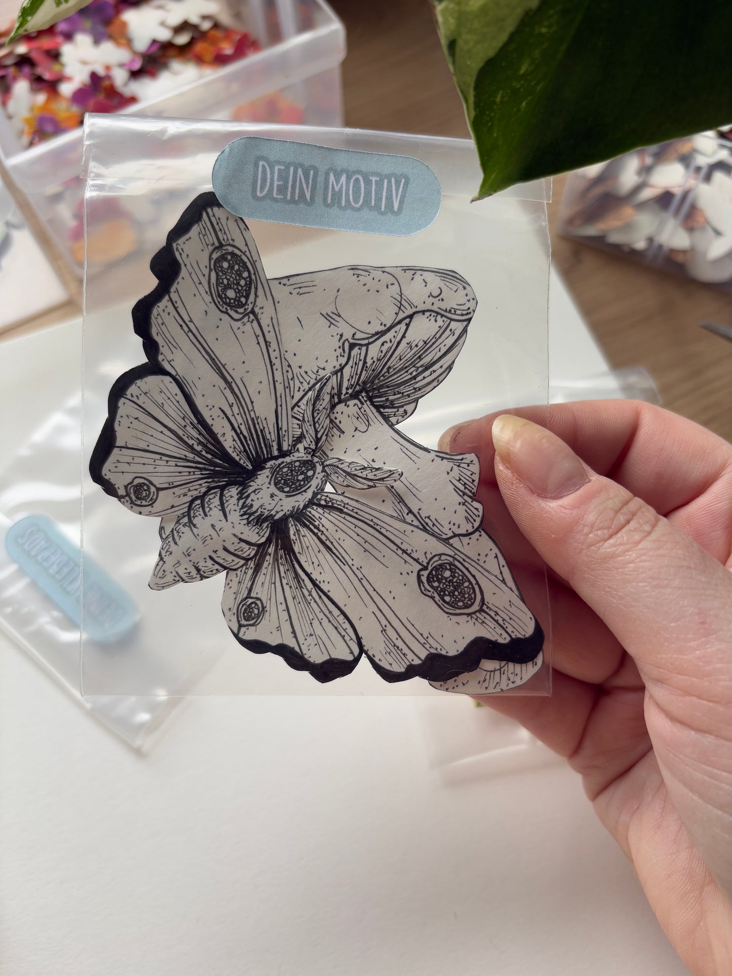 DIY Pop-Up-Kit "Mottenwald" (DIN A5)