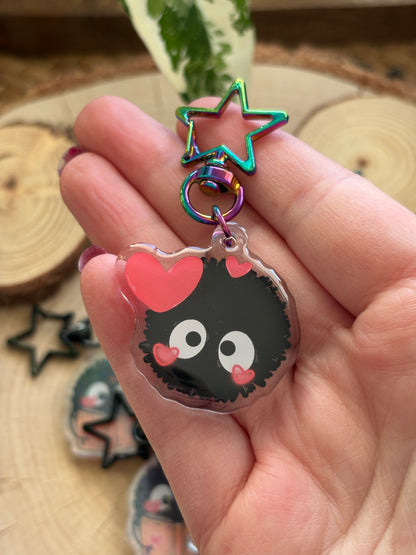 Schlüsselanhänger "Rußmännchen" Epoxid