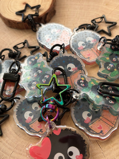 Schlüsselanhänger "Rußmännchen" Epoxid