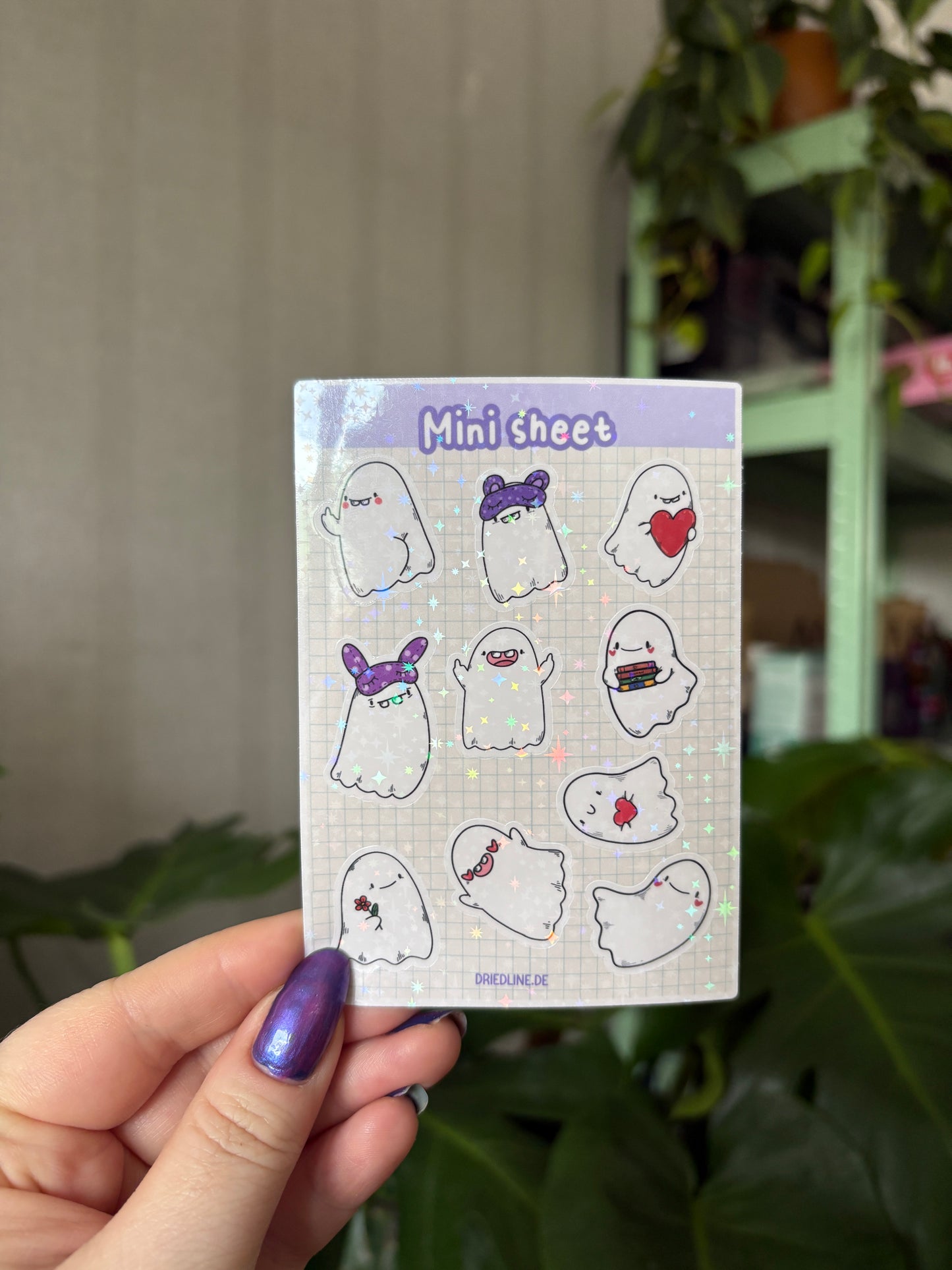 Mini Sheet - "Boo's"