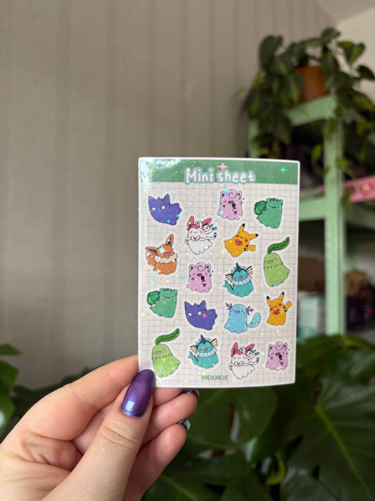 Mini Sheet - "Boomons"