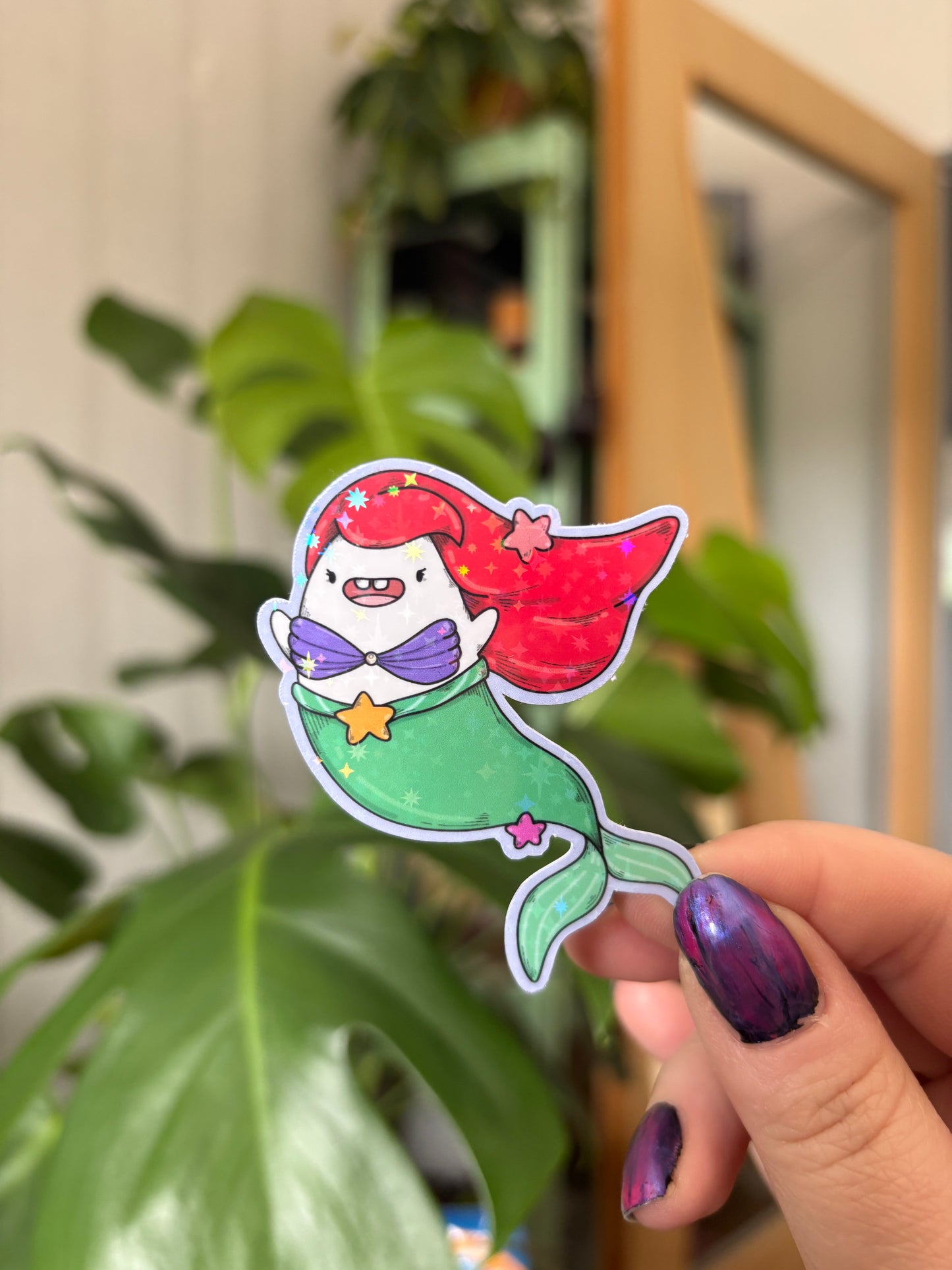 Sticker "Boo Mermaid"
