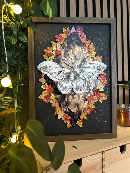 Artframe "Motten Magie" (DIN A4)