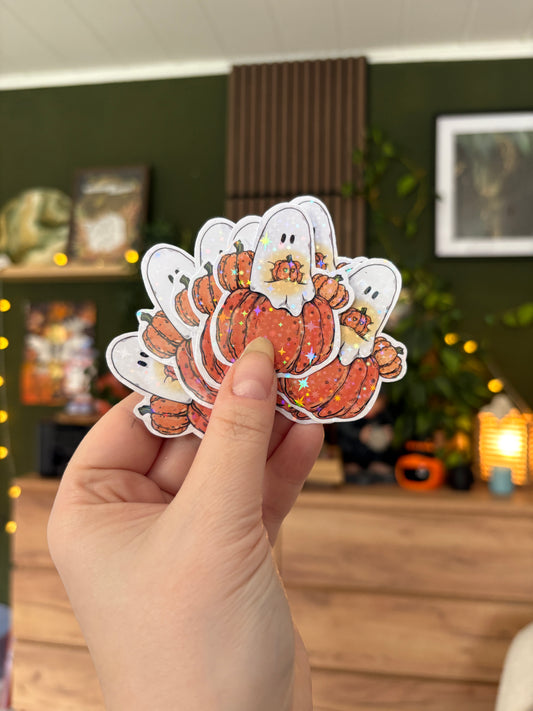 Sticker - Pumpkin Boo