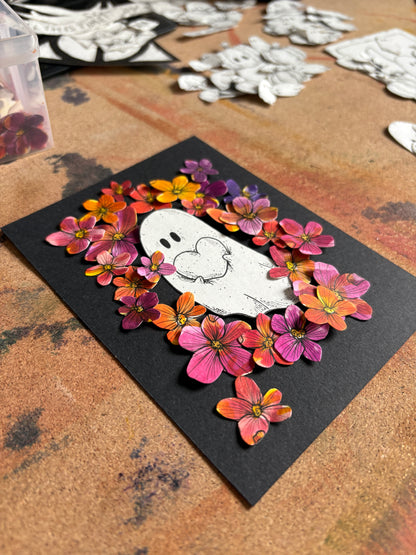 DIY Pop-Up-Kit "Boo Love" (DIN A6)