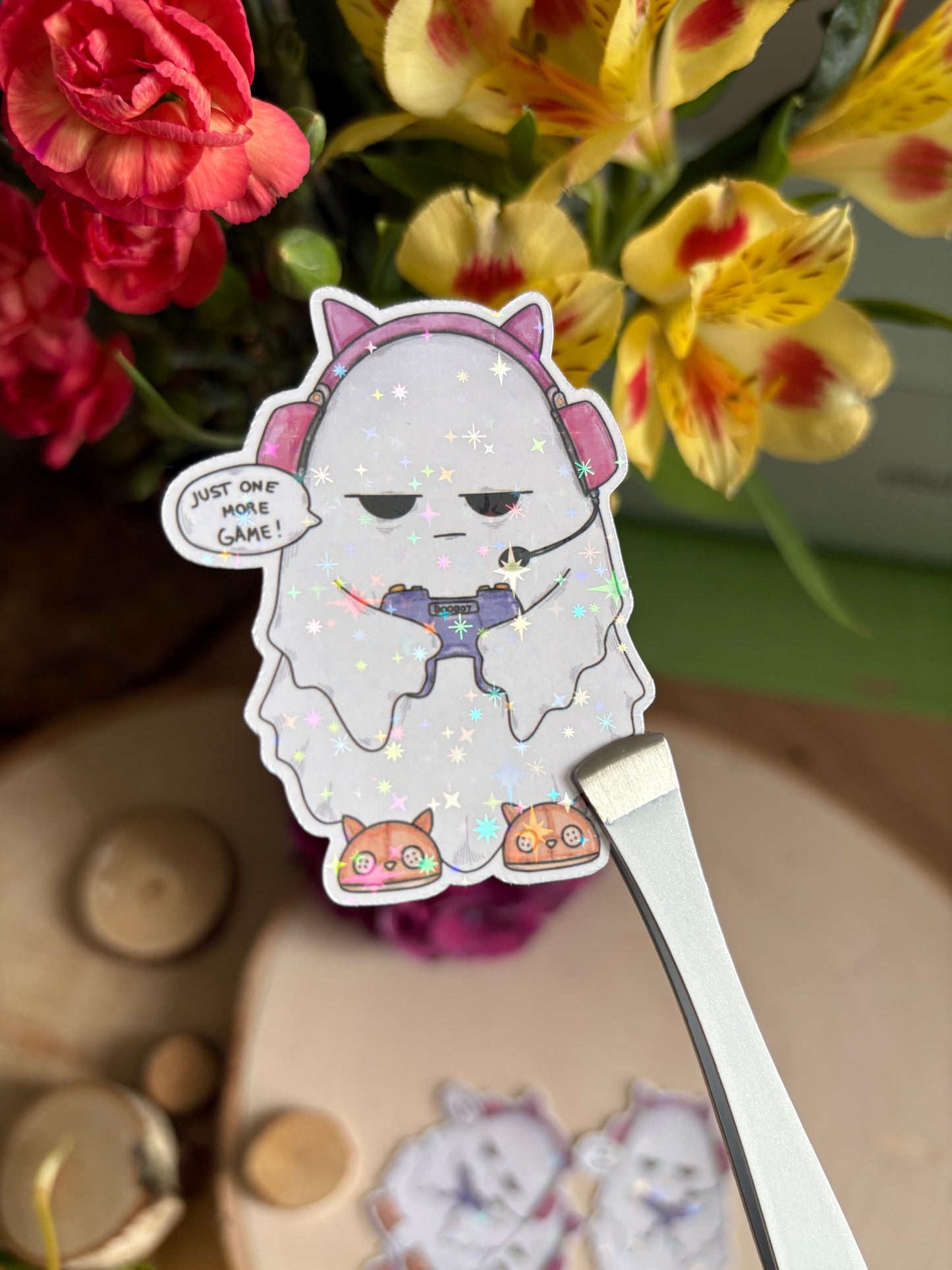 Sticker - Groggy Boo'line (just one more game)