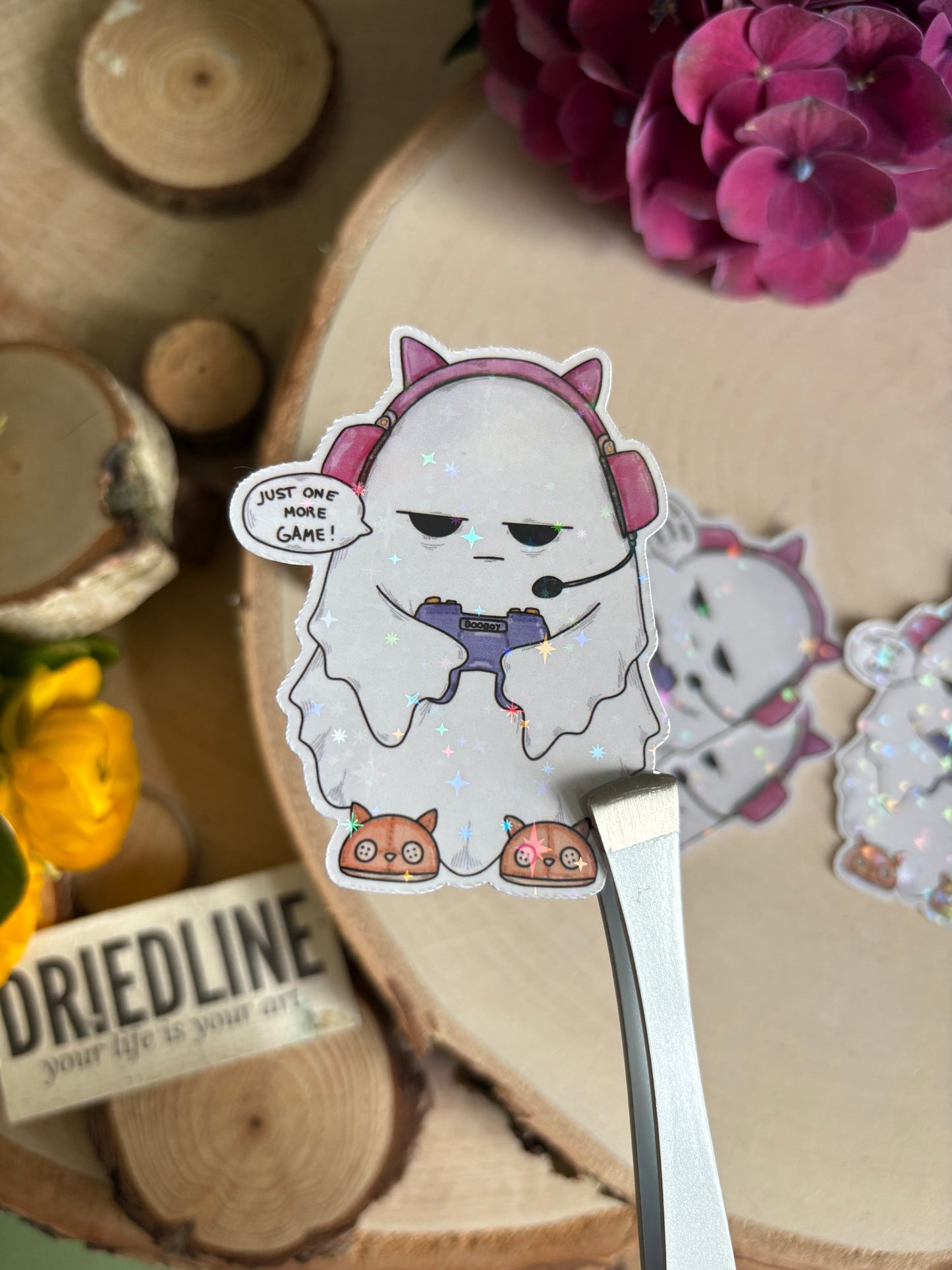 Sticker - Groggy Boo'line (just one more game)