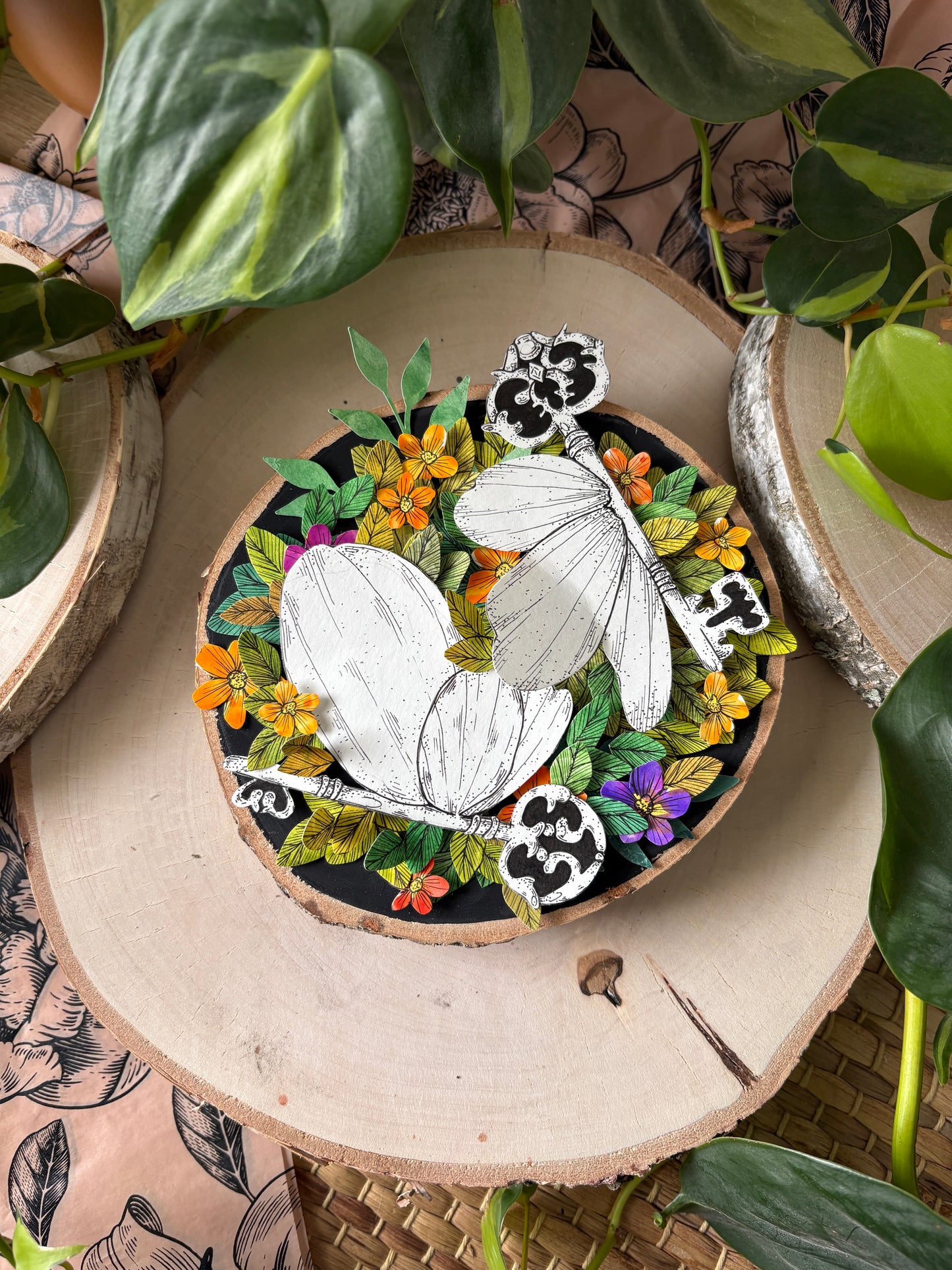 Artwood "fliegende Schlüssel" (17cm)