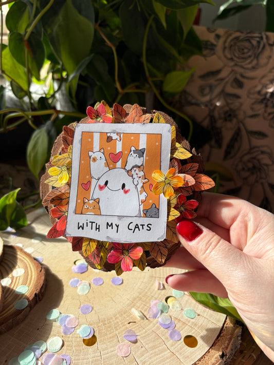 Artwood "With my Cats" #2 (13cm)
