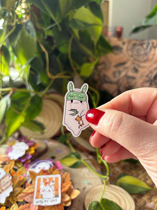 Sticker -"Groggy Boo" (matt)