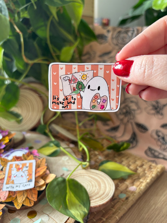 Sticker -"Bad Art" (matt)