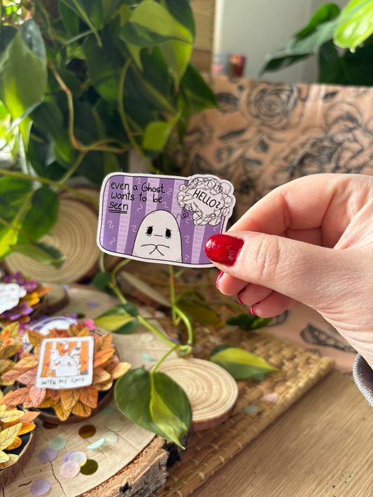 Sticker -"Don't believe" (matt)