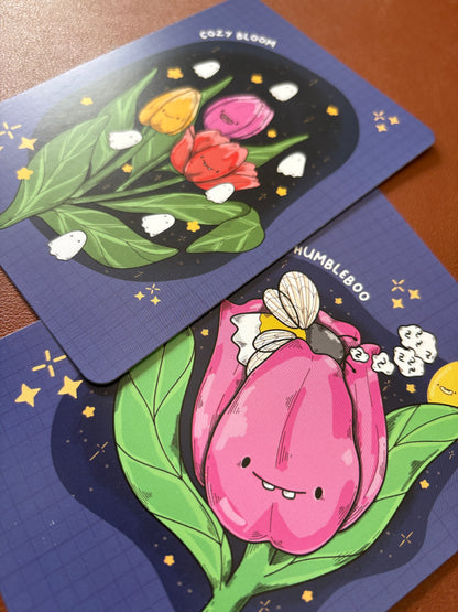 Postkarte "Cozy Bloom"