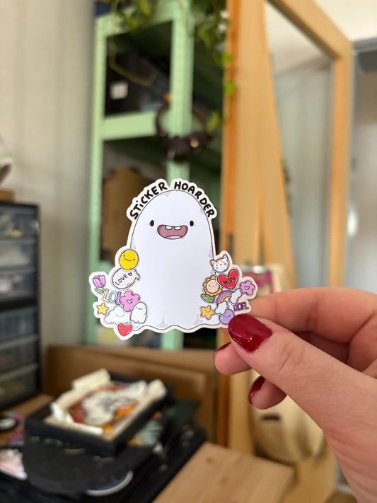 Sticker -"Sticker Hoarder" #1 (matt)