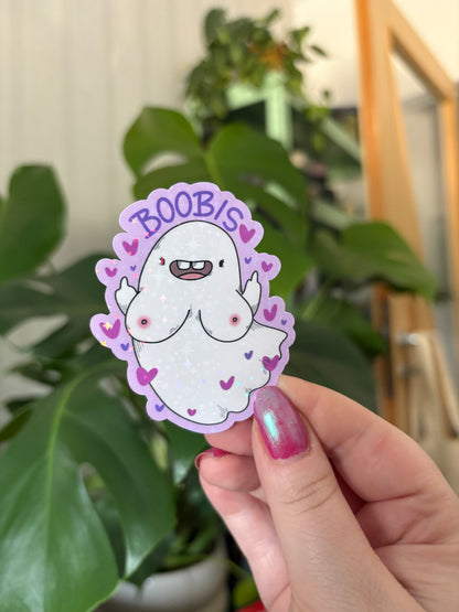 Sticker "Boobis" #4 (glitzer)