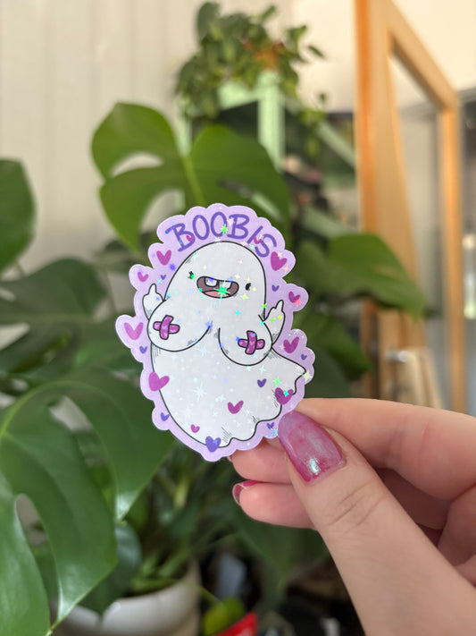 Sticker "Boobis" #3 (glitzer)