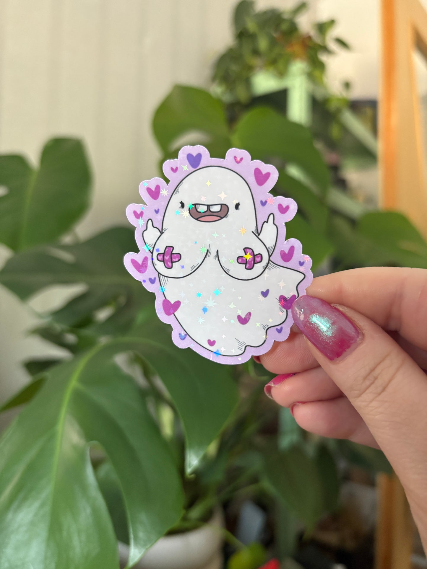 Sticker "Boobis #1" (glitzer)